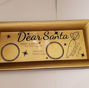 Santas Cookie Tray
